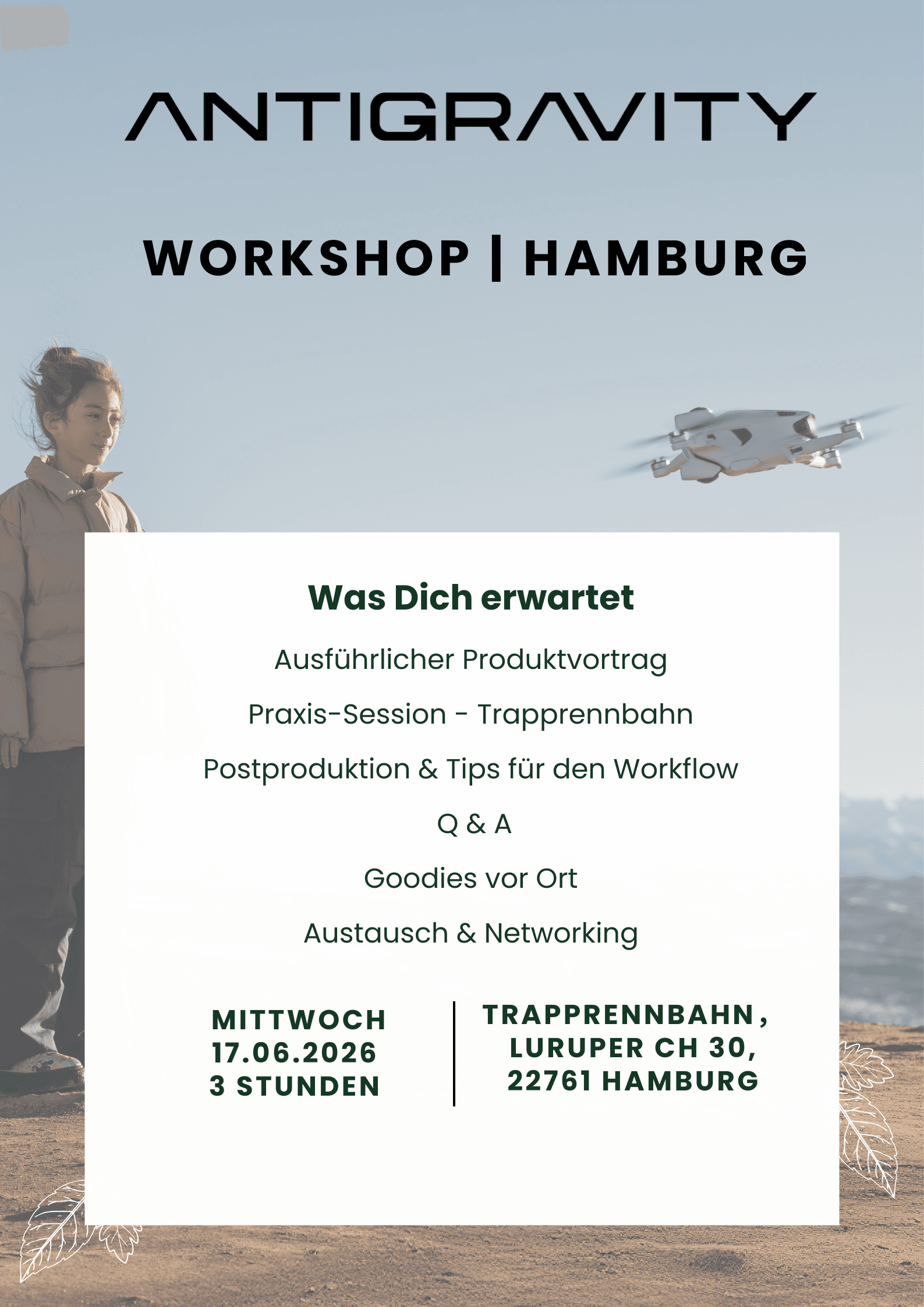 Event poster for Hamburg