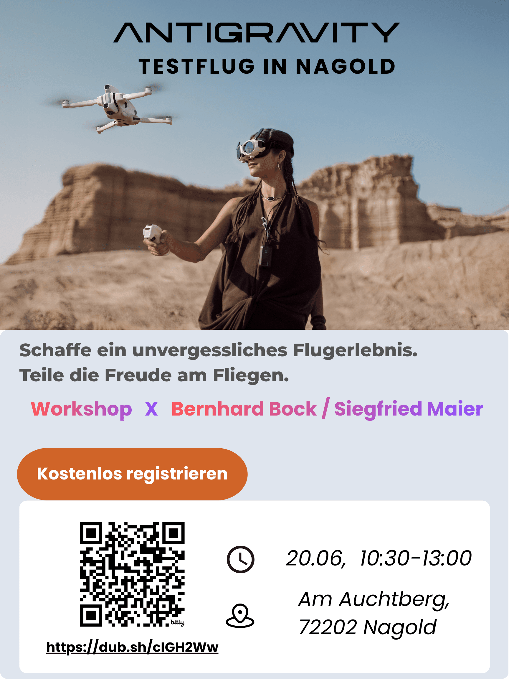 Registration poster for Stuttgart